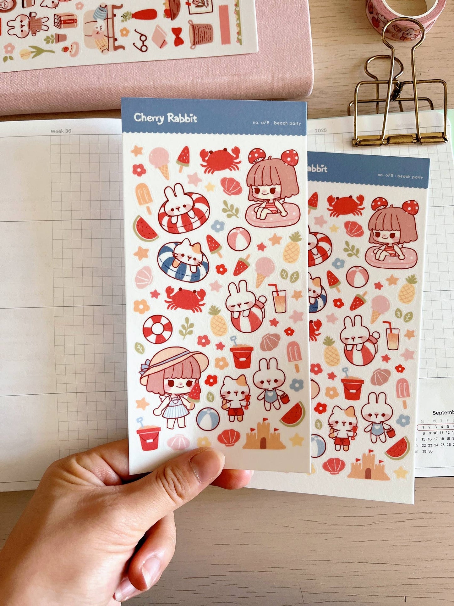 Beach Party | Sticker Sheet