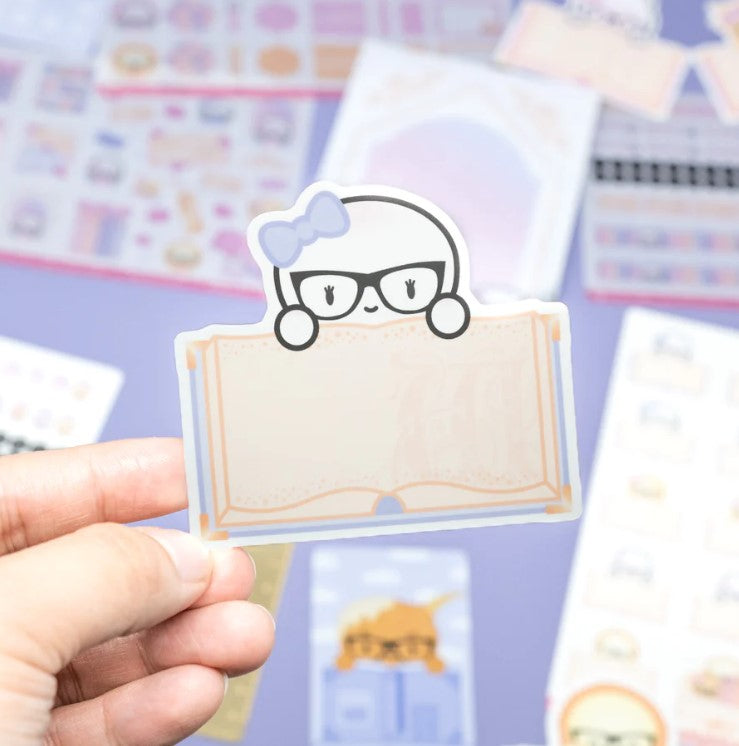 Library Book Laila | Vinyl Sticker