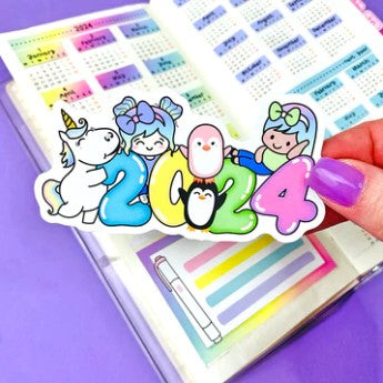 2024 Shine Characters | Die Cut Sticker