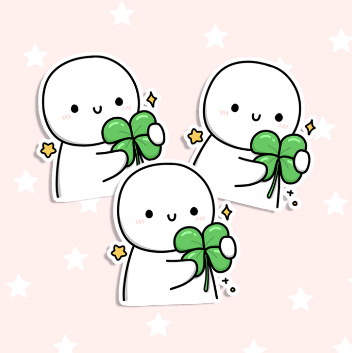 4 Leaf Clover | Vinyl Sticker
