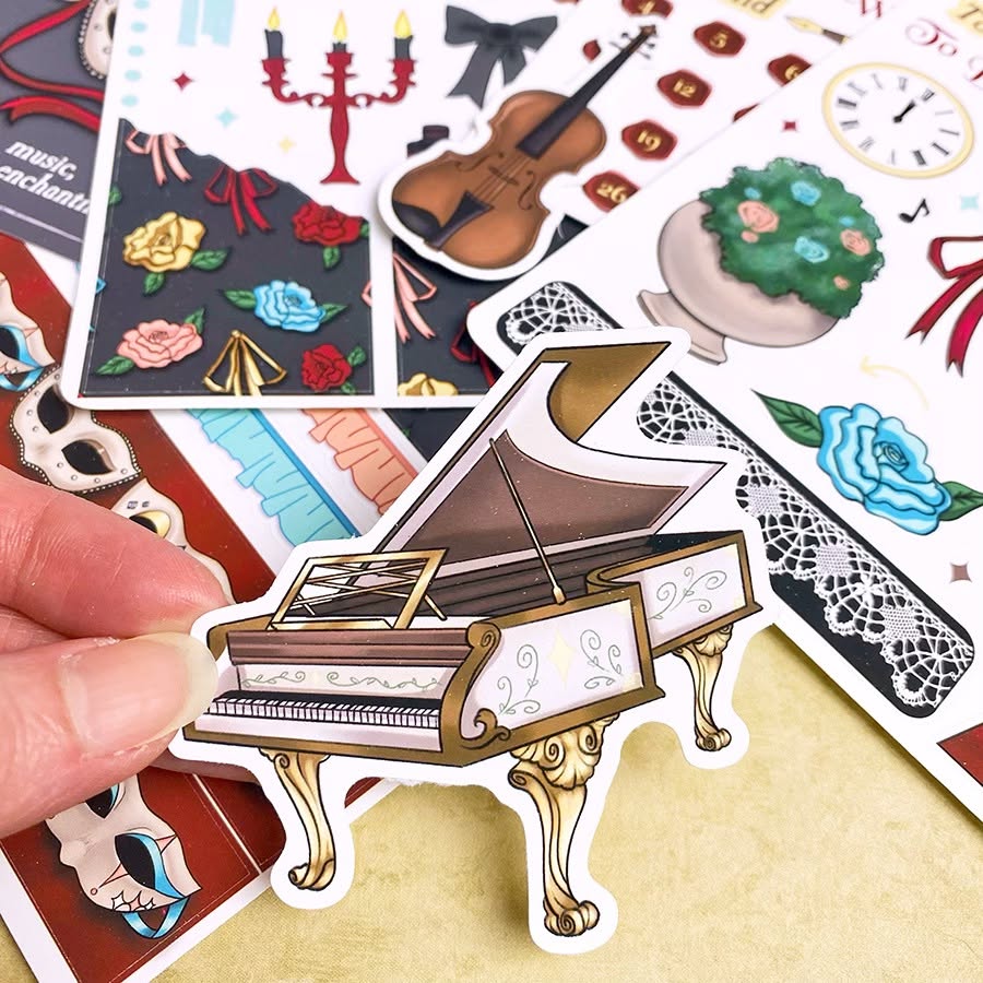 *PRESALE* Shine Sticker Studio - Midnight Masquerade | September 2026 Subscription