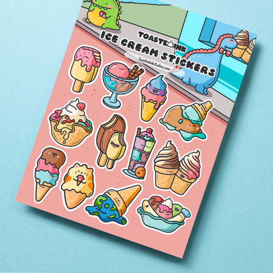 Ice cream | Sticker Sheet