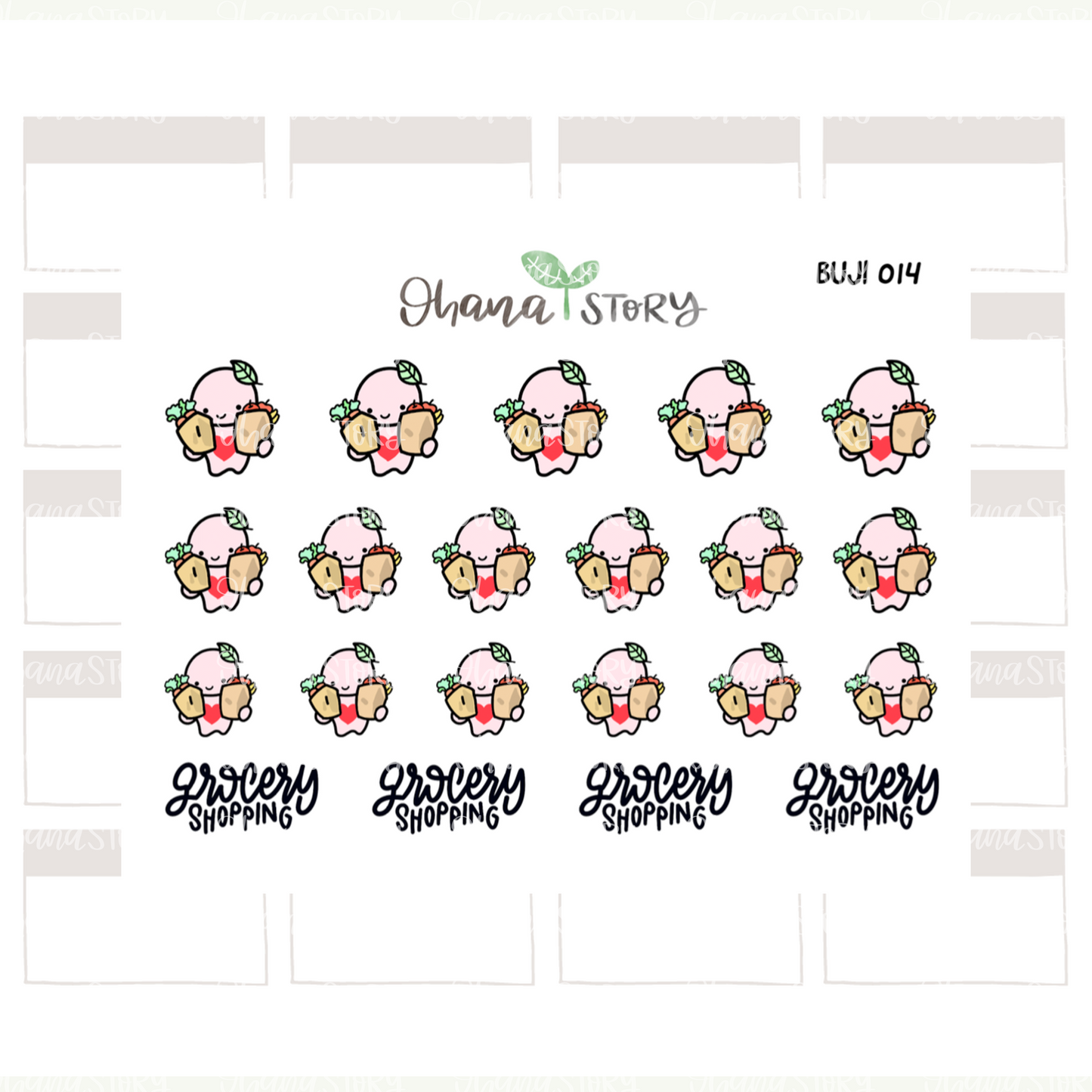 Grocery Shopping | Sticker Sheet