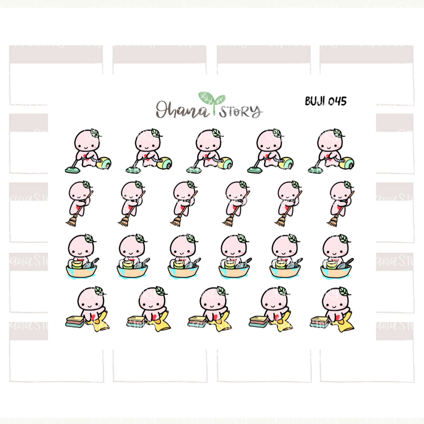 Chores | Sticker Sheet