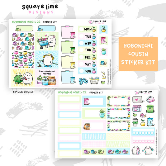 Gardening | Hobonichi Cousin Kit