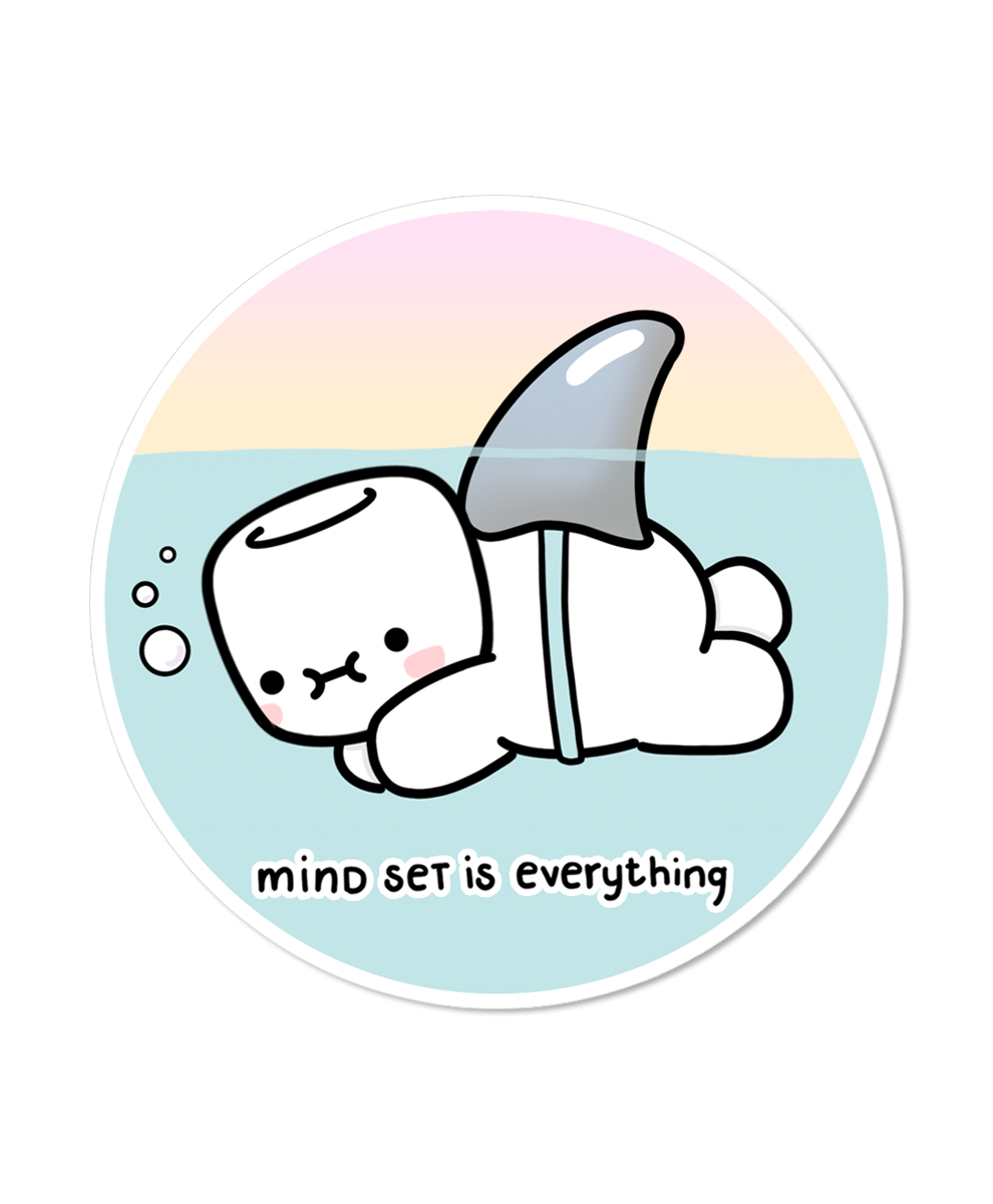 Mindset is Everything | Sticker Flake