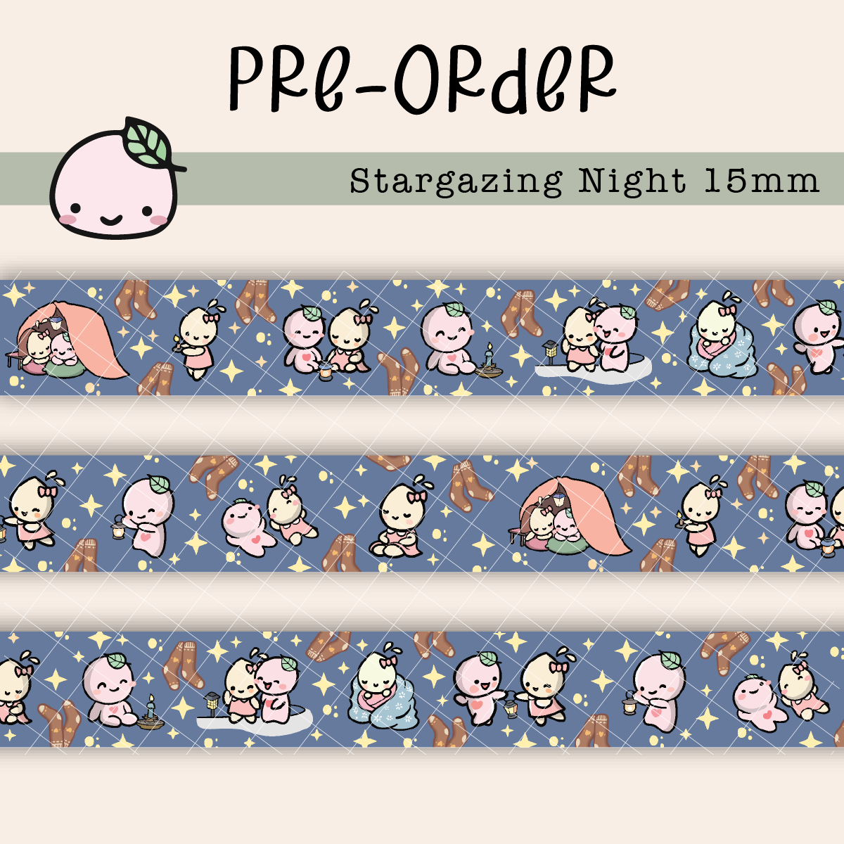 *PREORDER* Stargazing Night | Washi