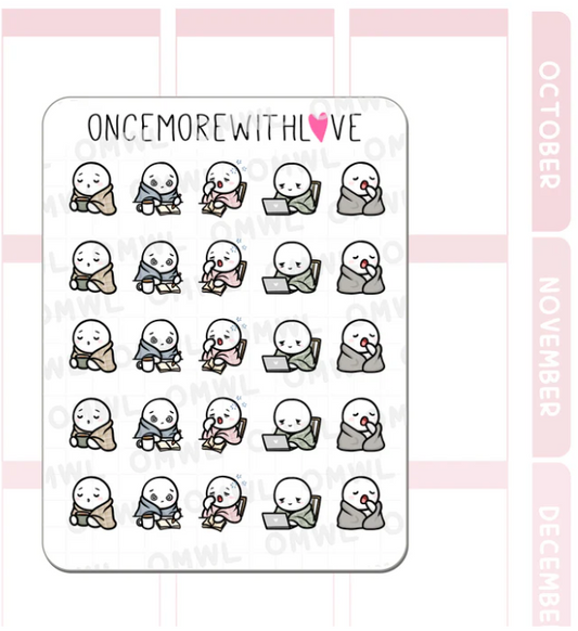 Barely Awake | Sticker Sheet