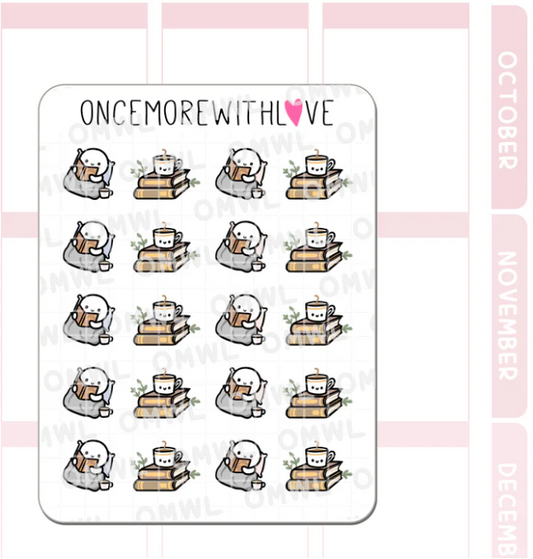 Cozy Reading | Sticker Sheet