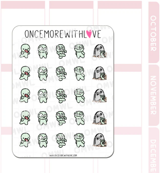 Zombie Mode 2.0 | Sticker Sheet