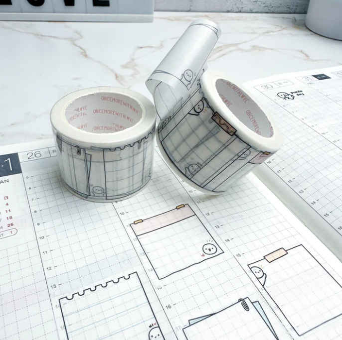 Perforated Notes V1 | Washi