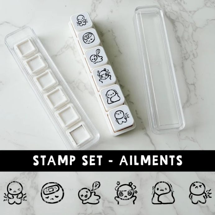*PREORDER 6-IN-1 Punch Stamp - Ailments
