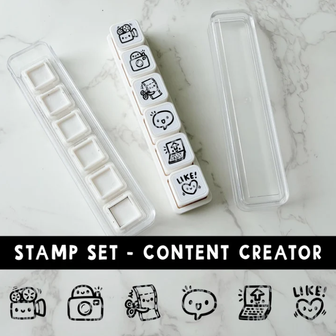 *PREORDER 6-IN-1 Punch Stamp - Content Creator