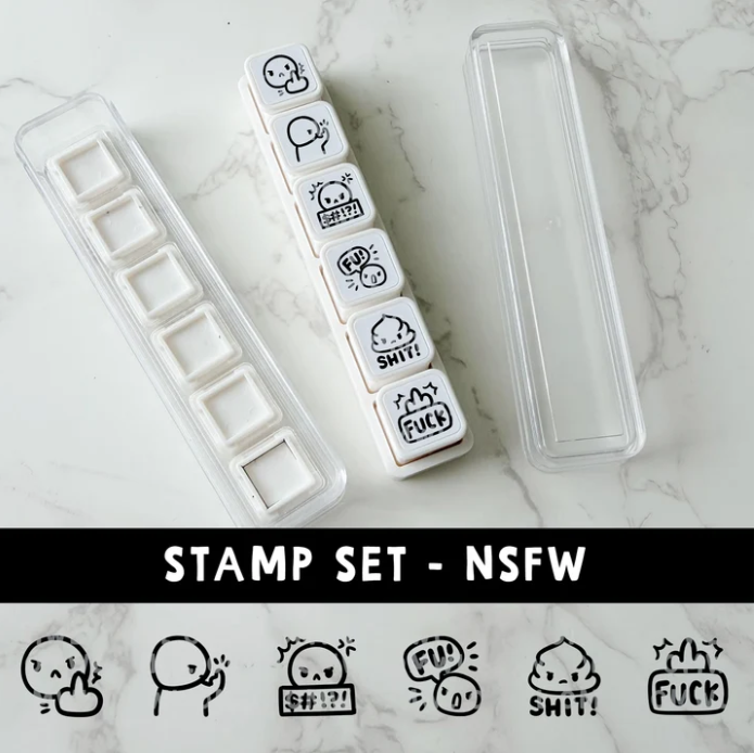 *PREORDER 6-IN-1 Punch Stamp - NSFW