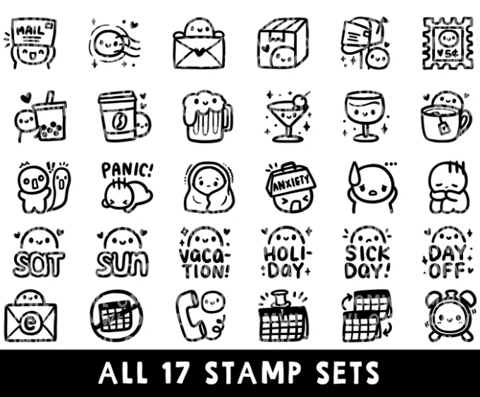 *PREORDER 6-IN-1 Punch Stamp - Buy All 17 Sets