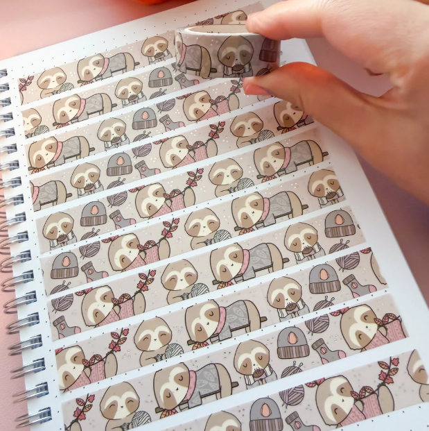 Cozy Sloth | Washi