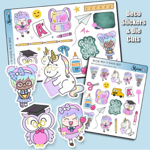 *PRESALE* Shine Sticker Studio - Back To School | July 2026 Subscription
