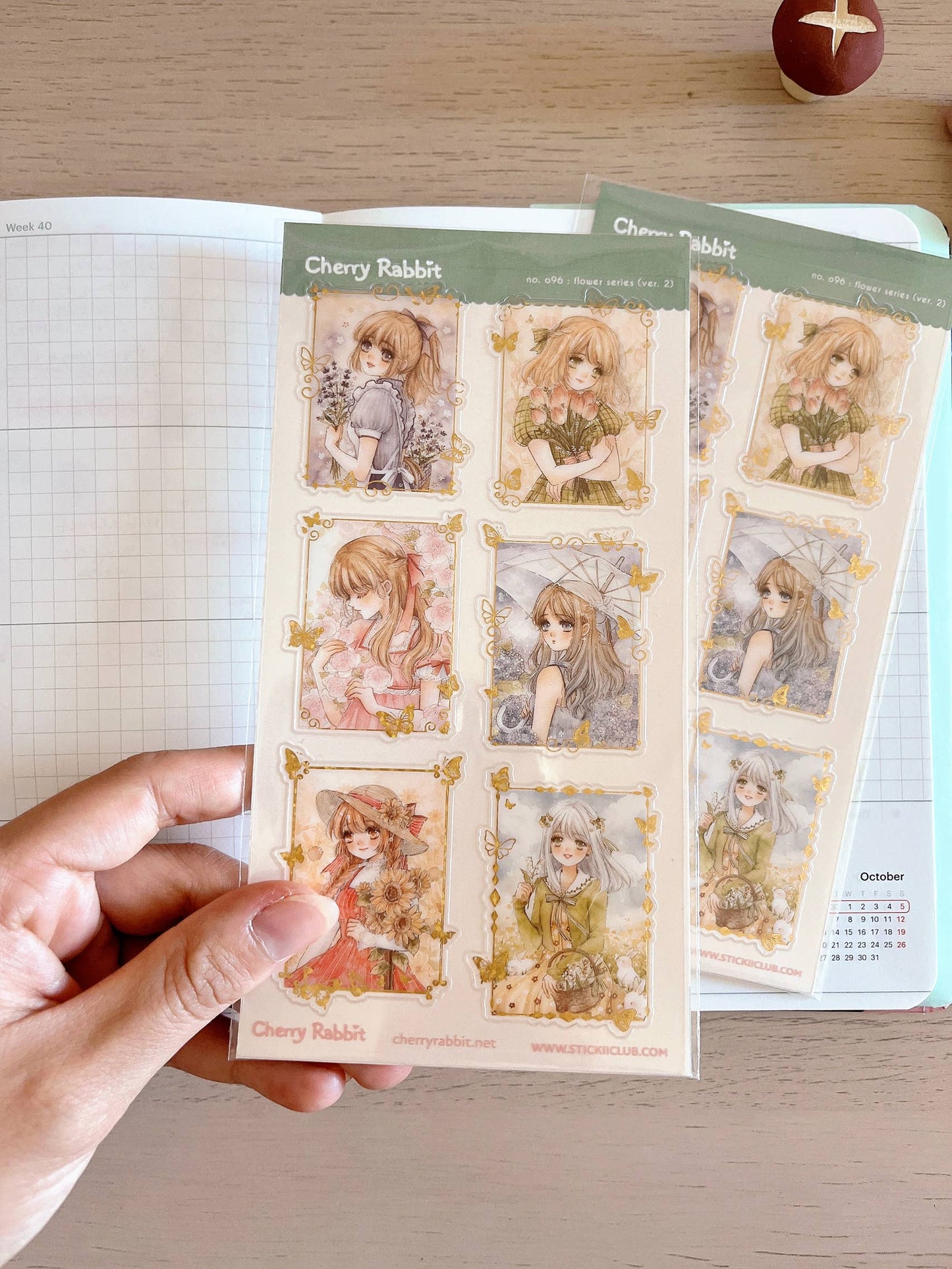 Flower Series | Sticker Sheet