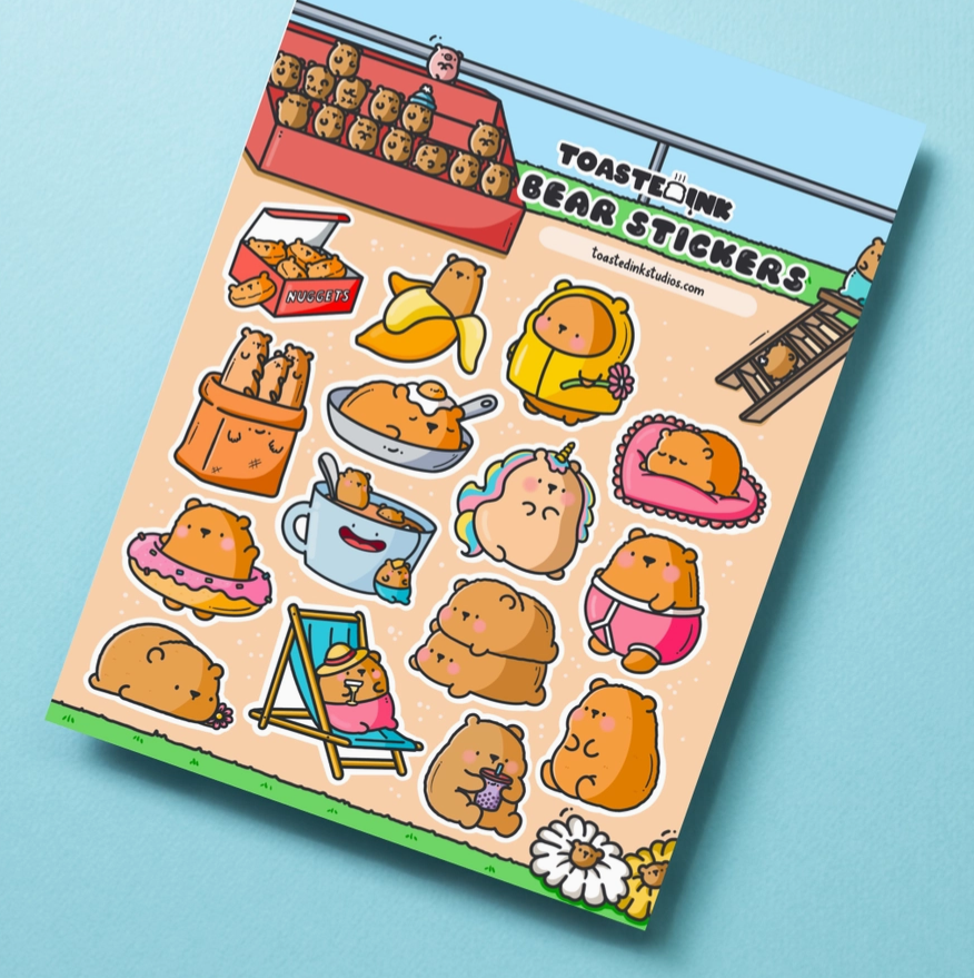 Bear | Sticker Sheet