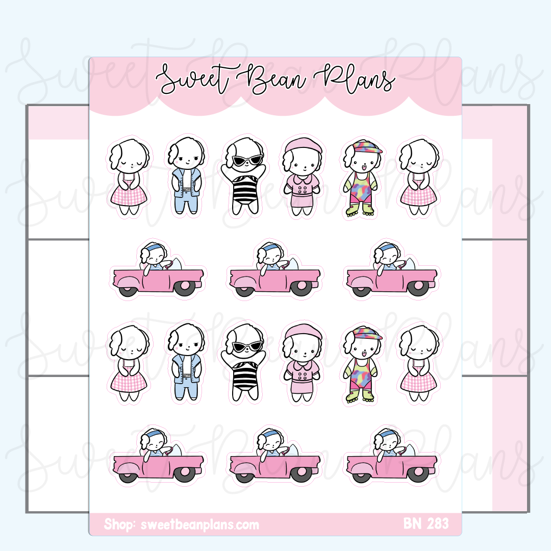 Bean Doll | Sticker Sheet