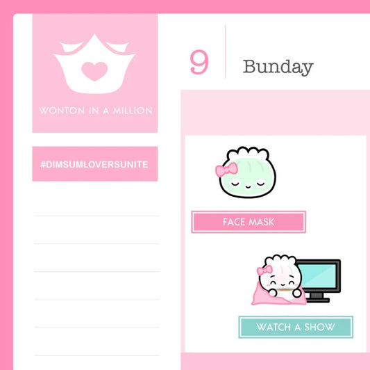 Self-Care Bucket List | Sticker Sheet