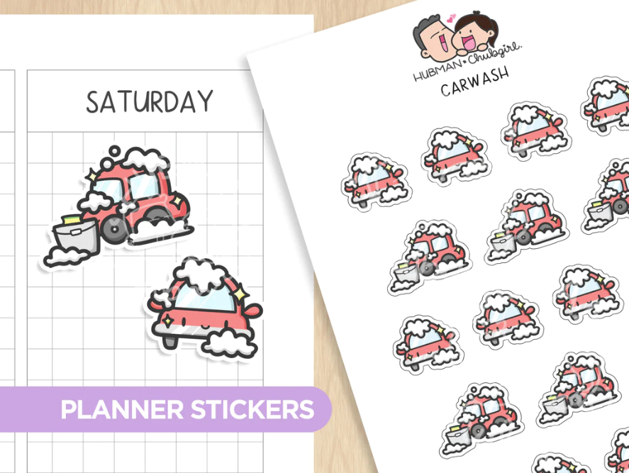 Car Wash | Sticker Sheet