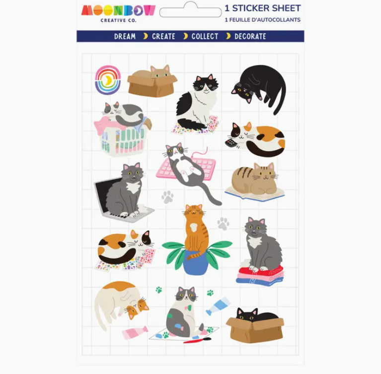 Cat Sitters | Sticker Sheet
