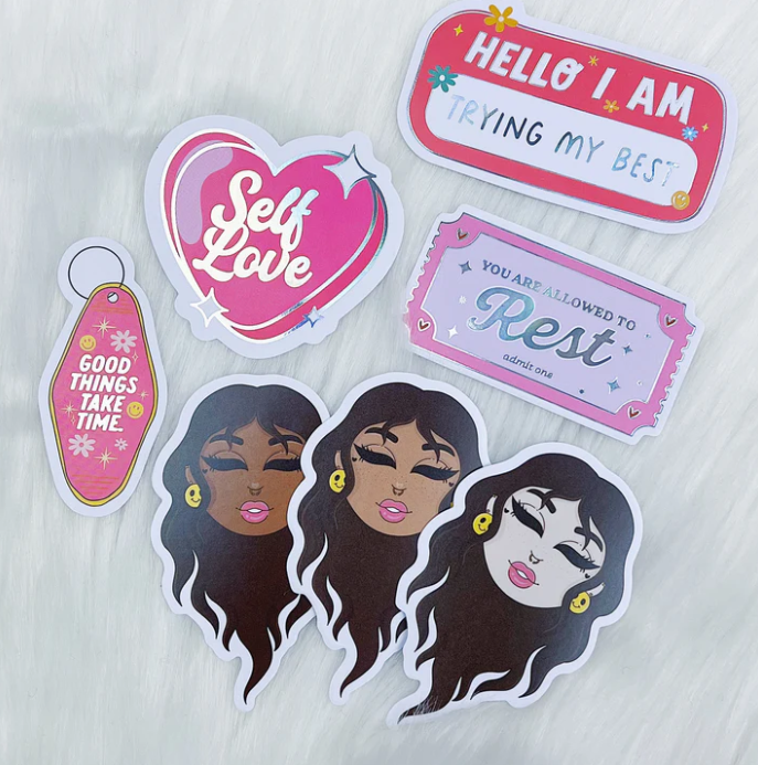 All Smiles | Sticker Die Cut Pack