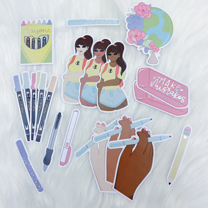 Back To Cool | Sticker Die Cut Pack