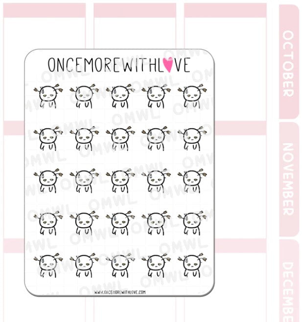 Defeated Arrows | Sticker Sheet