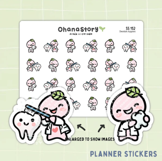 Dentist Appointment | Sticker Sheet