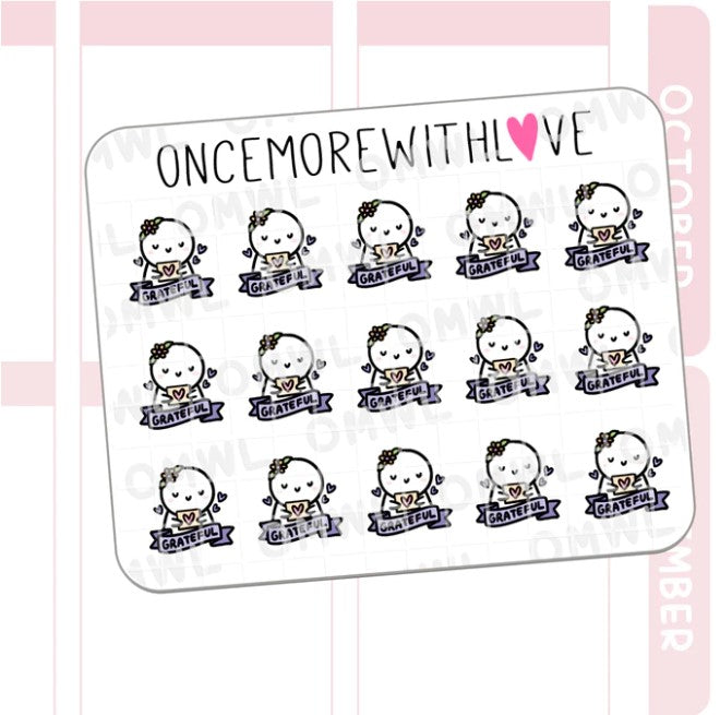 I Am... Grateful | Sticker Sheet