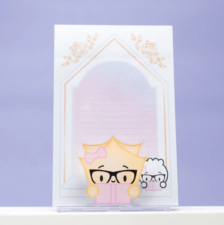 Library Acrylic Sticky Note Holder