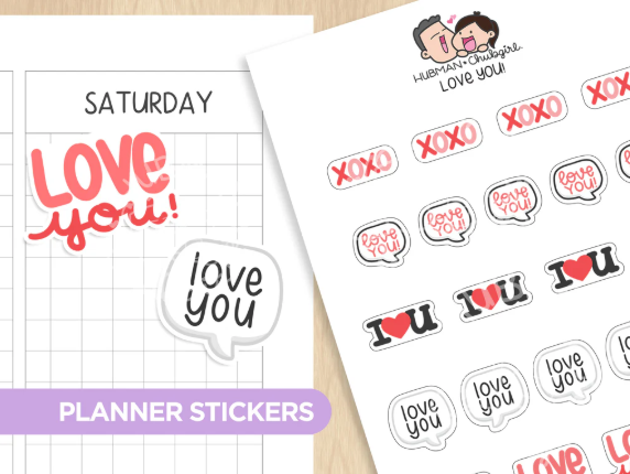 Love You! | Sticker Sheet