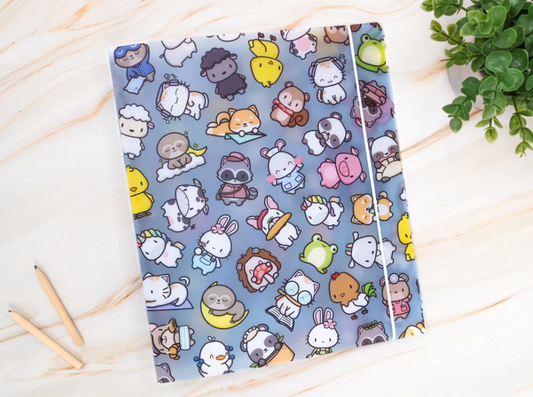 Hubman and Chubgirl - MEDIUM STORAGE BINDER