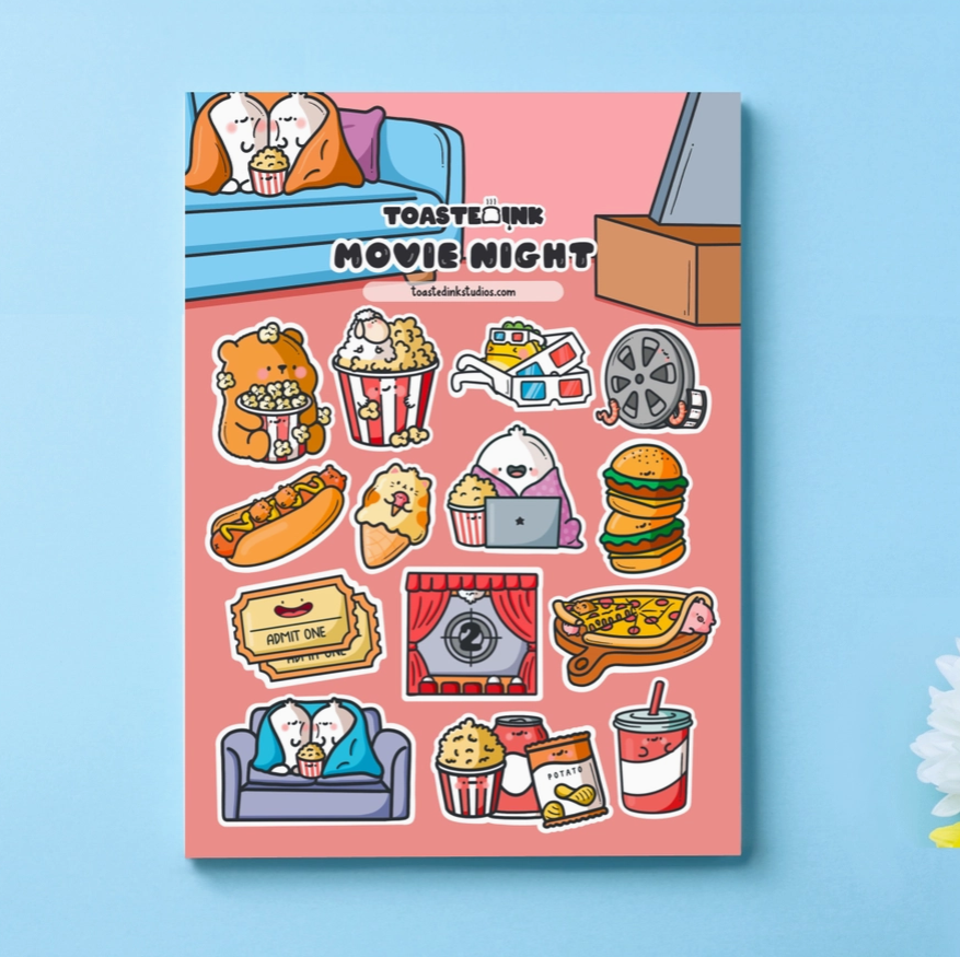 Movie Night | Sticker Sheet