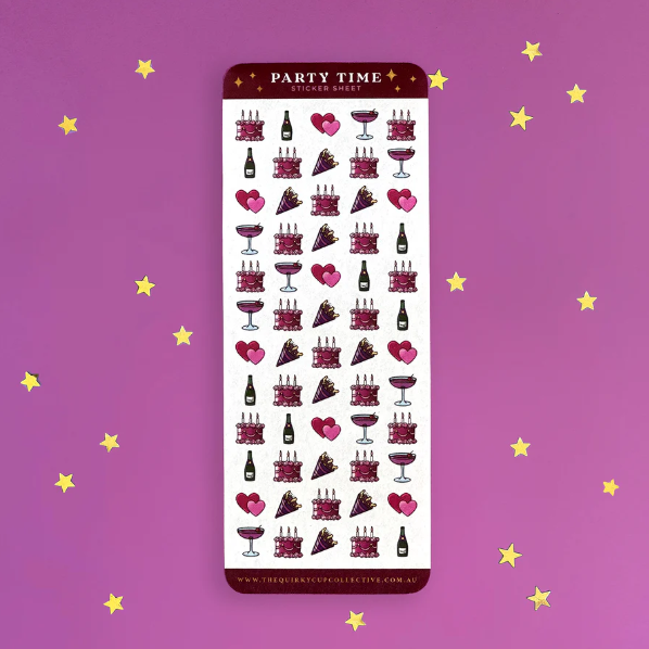 Party Time | Sticker Sheet