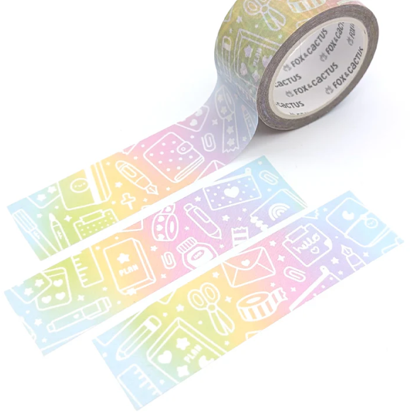 Rainbow Stationery Lover | Washi