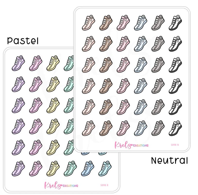 Running Shoes | Sticker Sheet