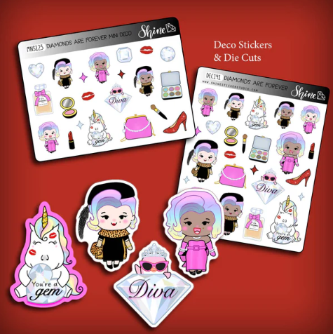 Shine Sticker Studio - Diamonds are Forever | January 2026 Subscription