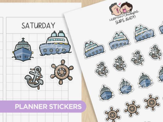 Ships Ahoy | Sticker Sheet