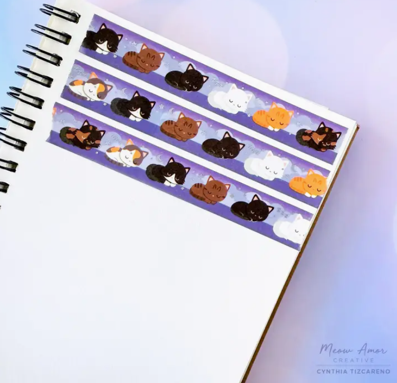 Sleepy Cats | Washi