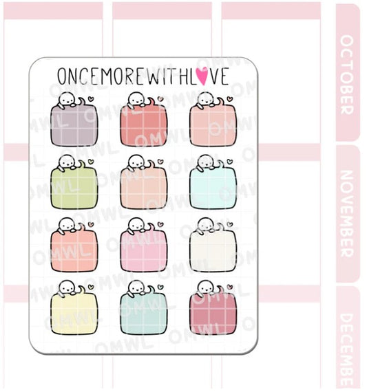Speech Bubble (Christmas) | Sticker Sheet