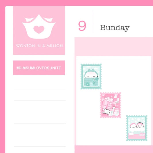 Steam Castle Stamps | Sticker Sheet