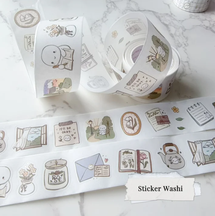 *PRESALE A Quiet Moment | Sticker Roll Washi
