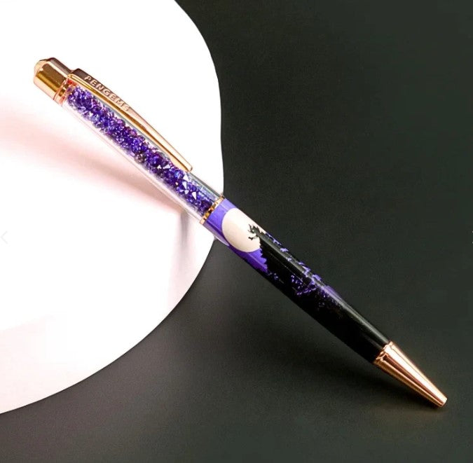 Supermoon Midsummer Night Silhouette Moon | Pen
