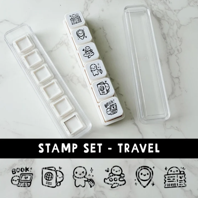*PREORDER 6-IN-1 Punch Stamp - Travel