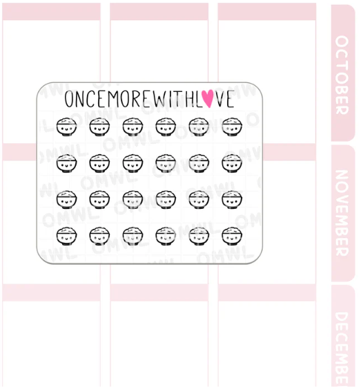 Mini - Rice | Sticker Sheet