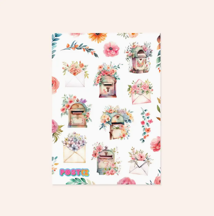 Vintage Letterboxes | Sticker Sheet