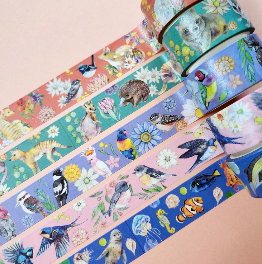 Australian Bird | Washi Tape